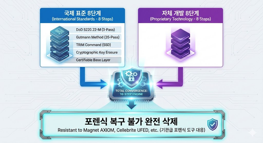 특허형 자체 삭제 엔진 구조 다이어그램